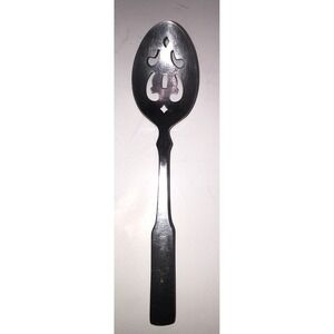 Rogers Co Stainless Steel Slotted Spoon‎ Korea 8"